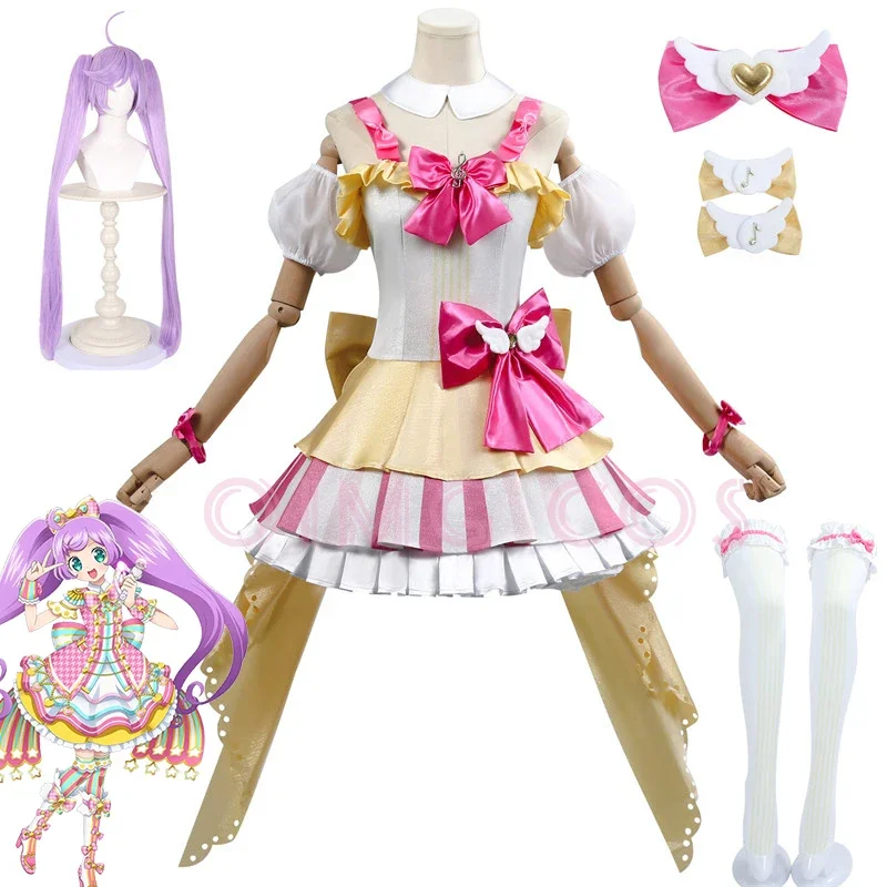 

2015 Pripara Manaka Laala Cosplay Costume Carnival Uniform Adult Anime Halloween Party Costumes Masquerade Men Game