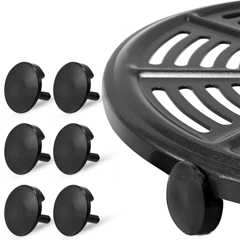 CPDD Air Fryer Rubber Bumpers for Instant-Vortex Air Fryers Silicone Protective Feet