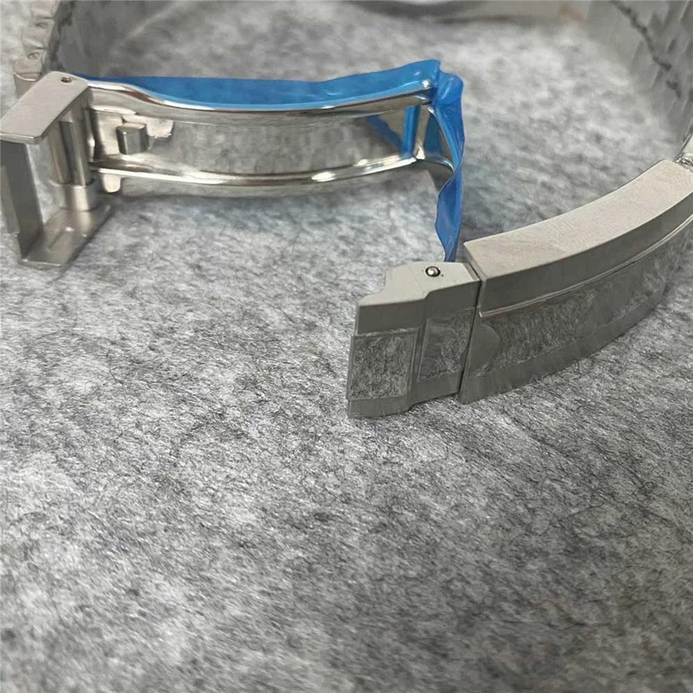 39 مللي متر ساعة + حزام أطقم غلاف فولاذي غير قابل للصدأ ل NH35/NH36 ساعة يد تعمل بالحركة غطاء حزام الساعات لتقوم بها بنفسك أطقم