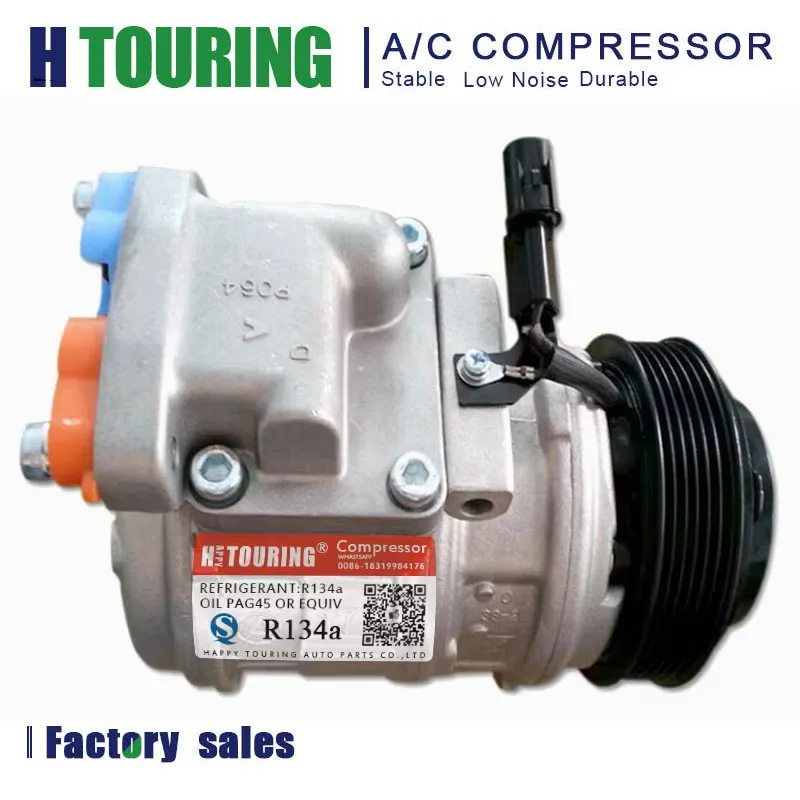 

10PA17C Компрессор кондиционера переменного тока для SSANGYONG RODIUS 6652300011 152267 180500390A 18050-0390A