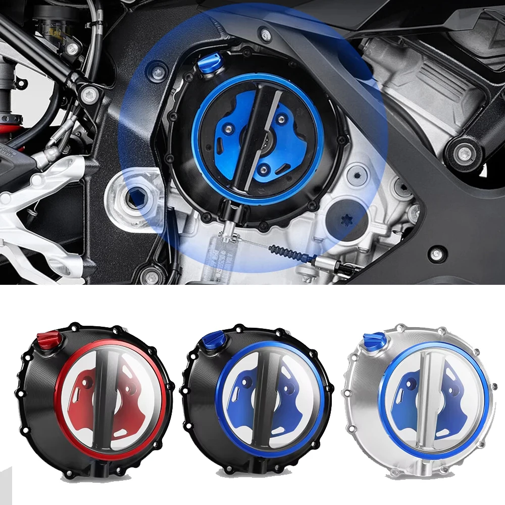 

Аксессуары для мотоциклов, комплект прозрачных крышек сцепления из алюминиевого сплава для BMW S1000R S1000RR S1000XR M1000R M1000XR S 1000R XR