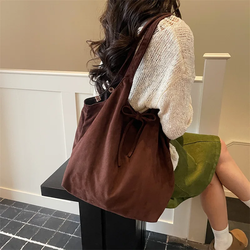 

Luxury Designer Female Handbag Canvas Women's Shoulder Bag 2026 Large Cloth Girl Shopper Casual Tote Bags for Woman Korean Solid