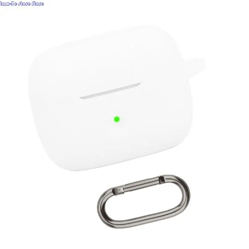 D0UA أذن سماعة الجلد السيليكون العلبة مقاومة للماء مقاومة للماء ضد غلاف الوقاية من أضرار الغطاء الوقائي