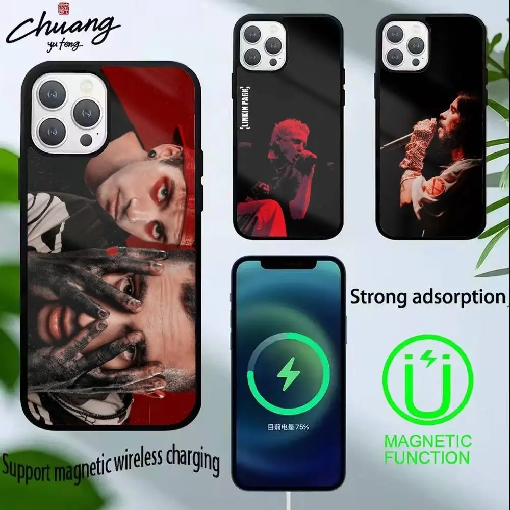 

30 T-Seconds to Mars Phone Case For iPhone17,16,15,14,13 Plus,Pro Max Magnetic For Magsafe Wireless Charging