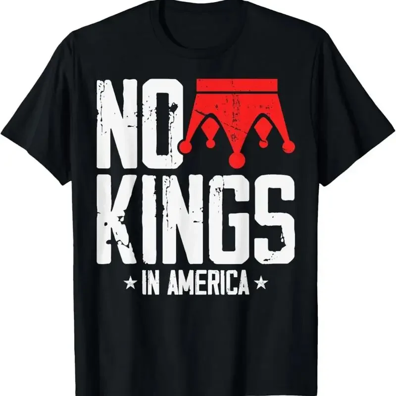No Kings Vintage Usa Patriotic Freedom Liberty Statement T Shirt