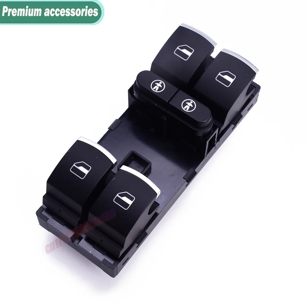 Interruptor de Control Maestro para Ventanas de Auto, para VW Sharan 2011-2016, Touareg, Touran, para Seat Alhambra 2012-2015, 7P6959857
