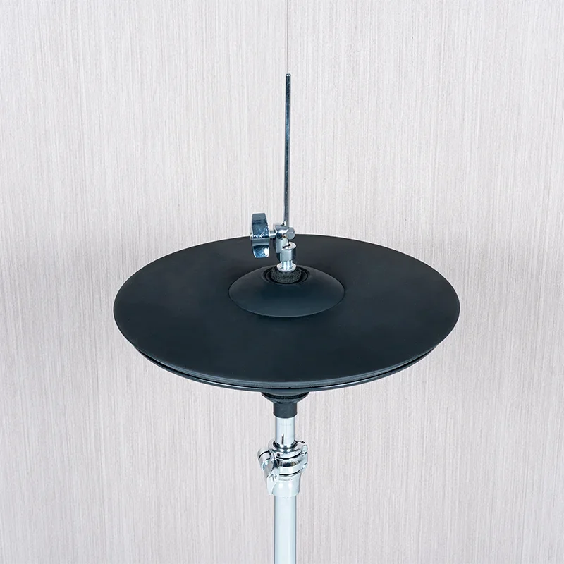 Black Electronic Trigger Top Hat Cymbals Accessories, Mute