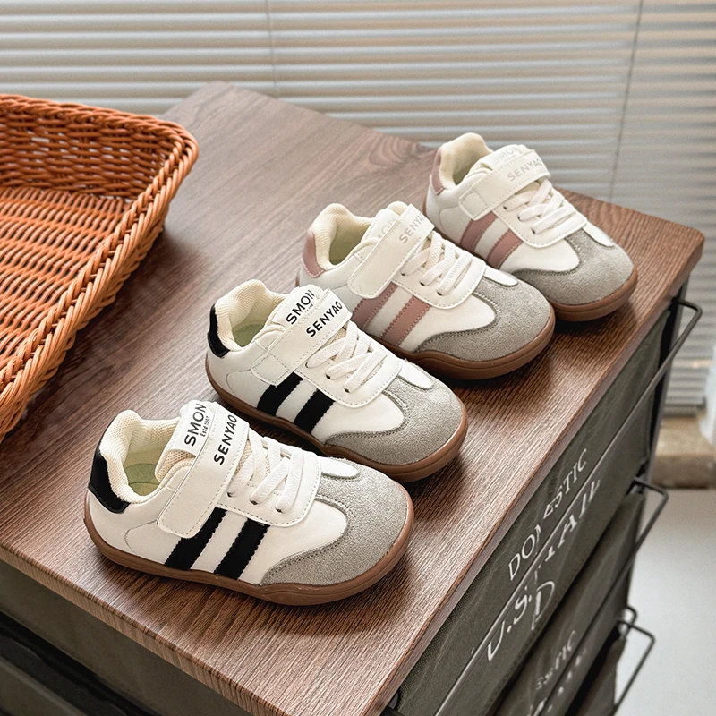 

Новинка 2023 года, детская повседневная обувь, весенне-осенняя детская спортивная обувь, детская обувь на мягкой подошве, детская обувь для девочек 22–30 лет