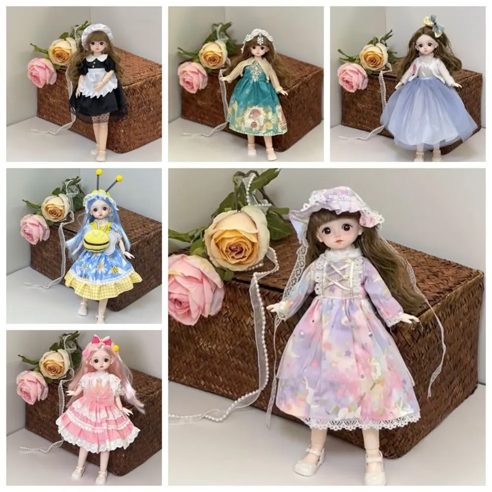 

1/6 SD 30 см Bjd кукла с одеждой привлекательные глаза длинные волосы платье принцессы BJD куклы на высоком каблуке аниме