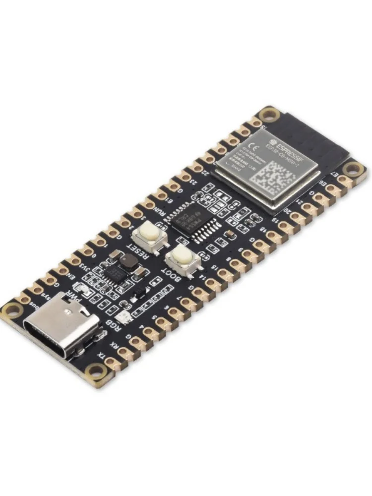 ESP32-C6 Microcontroller, WiFi 6 Development Board, 160MHz Single-core Processor, ESP32-C6-MINI-1 Module