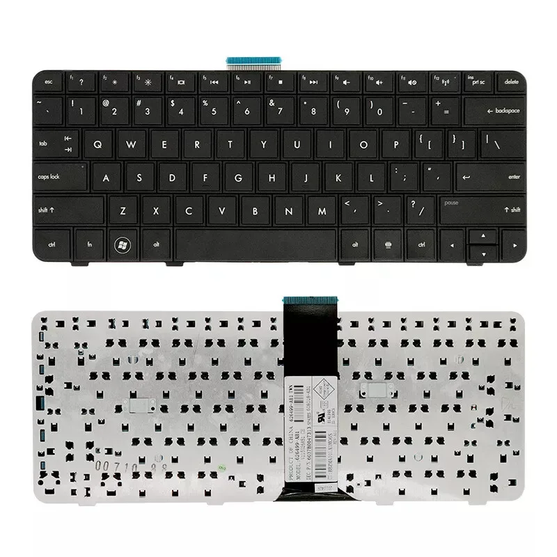 

US Keyboard for Hp Pavilion dv3-4000 dv3-4050ec 105TX 107TX 109TX no pointer no backlight