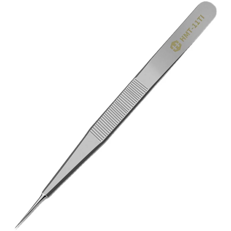 HMT-11TI 11TI Pro Stainless Steel Precision Tweezers for Flying Lines Phone Main Board Repair Tools Precision Forceps