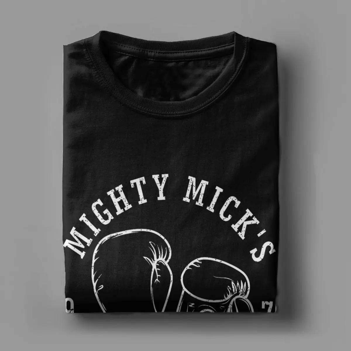 Mighty Mick\'s Boxing Gym T Shirts for Men Cotton Funny T-Shirts Classic 1976 Boxing Tees Philadelphia Boxer Tops Birthday Gift