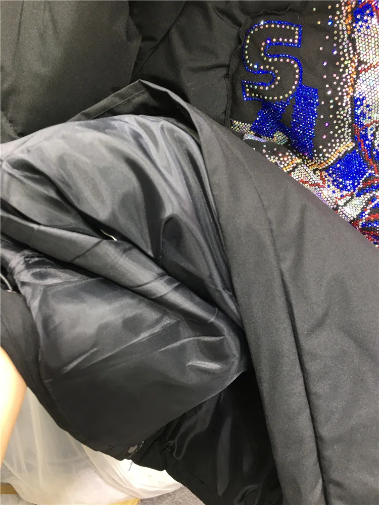 Auitumn-chaquetas de pan para mujer, Abrigo acolchado de algodón grueso y cálido, Parkas de manga larga con capucha de perforación en caliente de