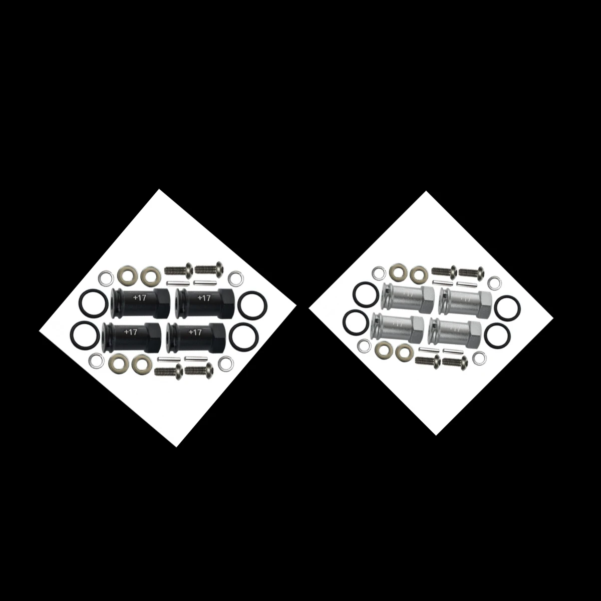 

GPM Aluminum Hex Adaptor (+17mm) For TRAXXAS 1/10 Slash 4X4 Low-Cg 68086-21