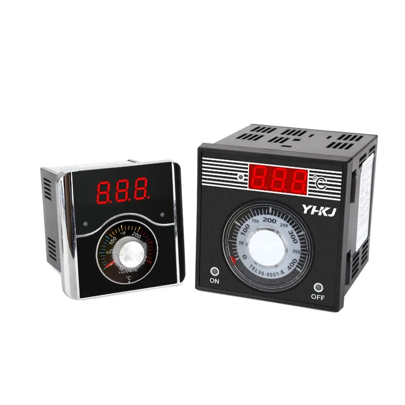 TEL72 TEL96 Digital Oven Temperature Controller Knob Thermostat 400 Degree 96x96mm 72x72mm Relay Output k Input 220V 380v