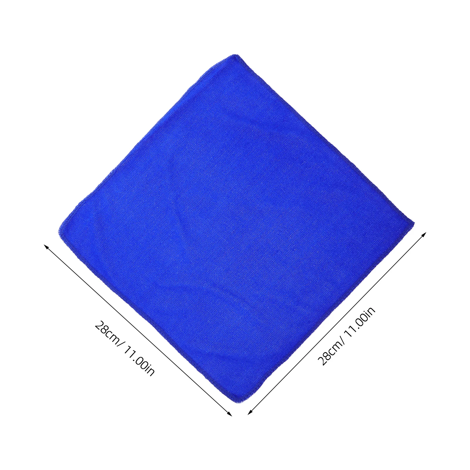 4 قطع من قماش تنظيف اللوحة، منشفة فنية ماصة سريعة الجفاف لإزالة الصباغ الزائد، مستلزمات الاستخدام المنزلي للمدرسة باللون الأزرق