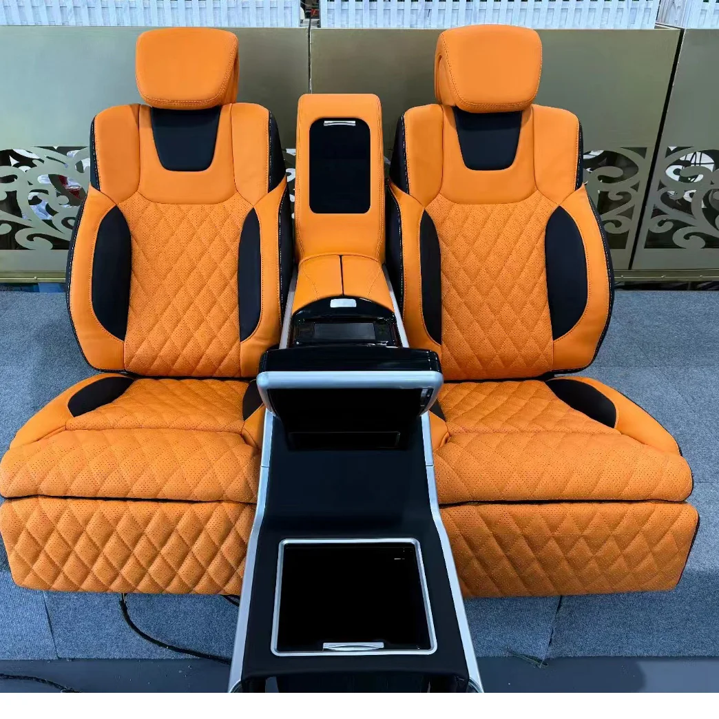 Promotional Van Interior Customized Vip Seat With Center Armrest for Land Cruiser, LX570 Interior Upgrade Smart Car Seat