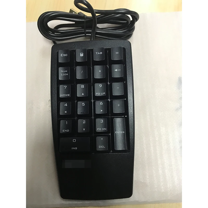 Imagem -03 - Original para Lenovo Usb Teclado Numérico com Fio Fkl808 Teclado Mecânico de Uma Mão Novo