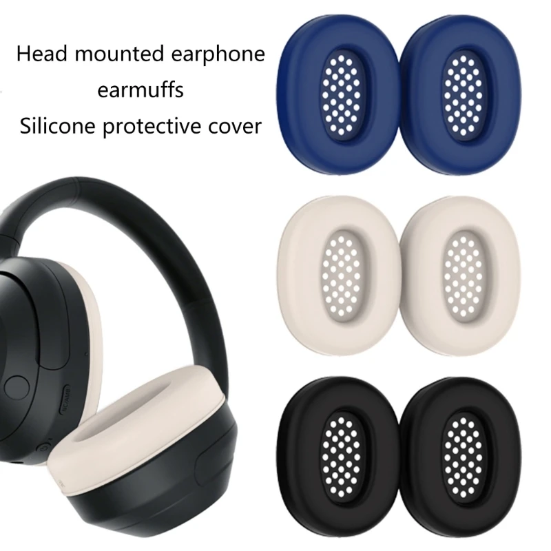 

M6CA Silicone Earpad Ear Cushions Covers for ULT WEAR Headphones Comfortable Protections Ear Pad Covers