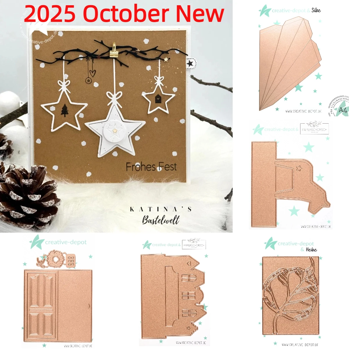 

Призраки и точки, новинка 2025, металлические штампы для скрапбукинга, украшения для дневника, тиснение, шаблон, поздравительная открытка своими руками, ручная работа