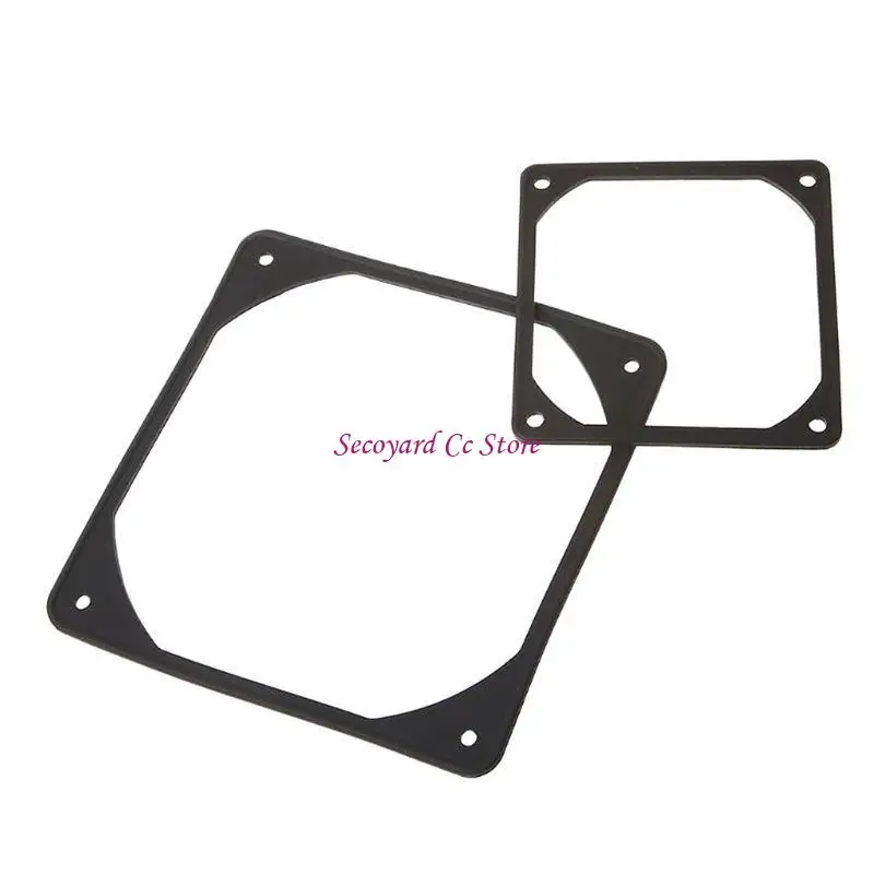 N3UC 5PCS Silicone Fan Anti-Vibration Gasket Shock-proof Absorption Pads for PC for C
