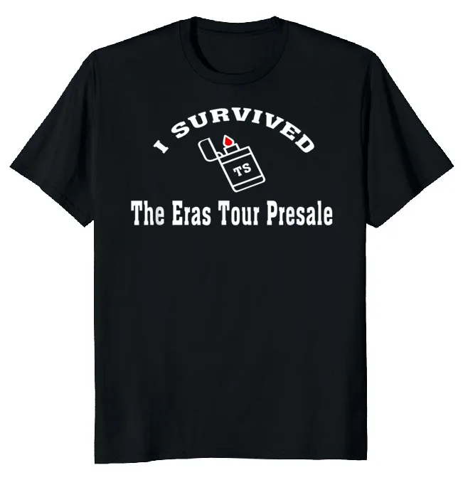 

NEW LIMITED I Survived The Eras Presale Classic Novelty Tee M-3XL Fast Shipping