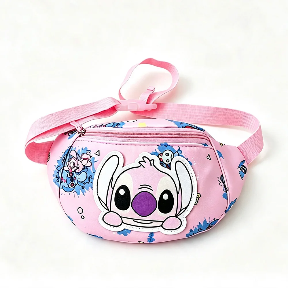 Cartoon Travel Crossbody Bag Women's Pink Purple Shoulder Handbag Single Storage Gift Backpack for Traveling