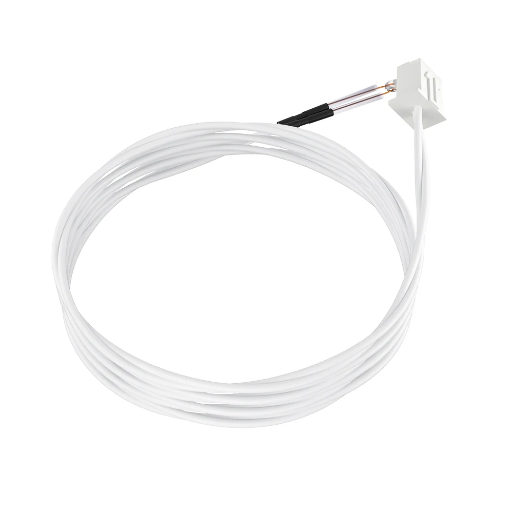 RAMPS 1M 100K ohm NTC Glass Sealed Thermistor Temperature Sensor 3950 With Cable XH2.54-2P For 3D Printer Extruder Hotend