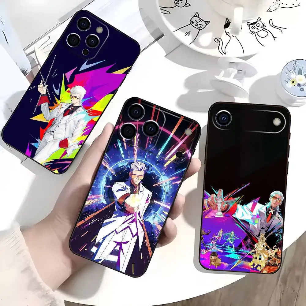 

T-To Be H-Hero X Phone Case For iPhone 17,16,15,14,13,12,11 Plus,Pro Max,XS,Soft Silicone Black Cover