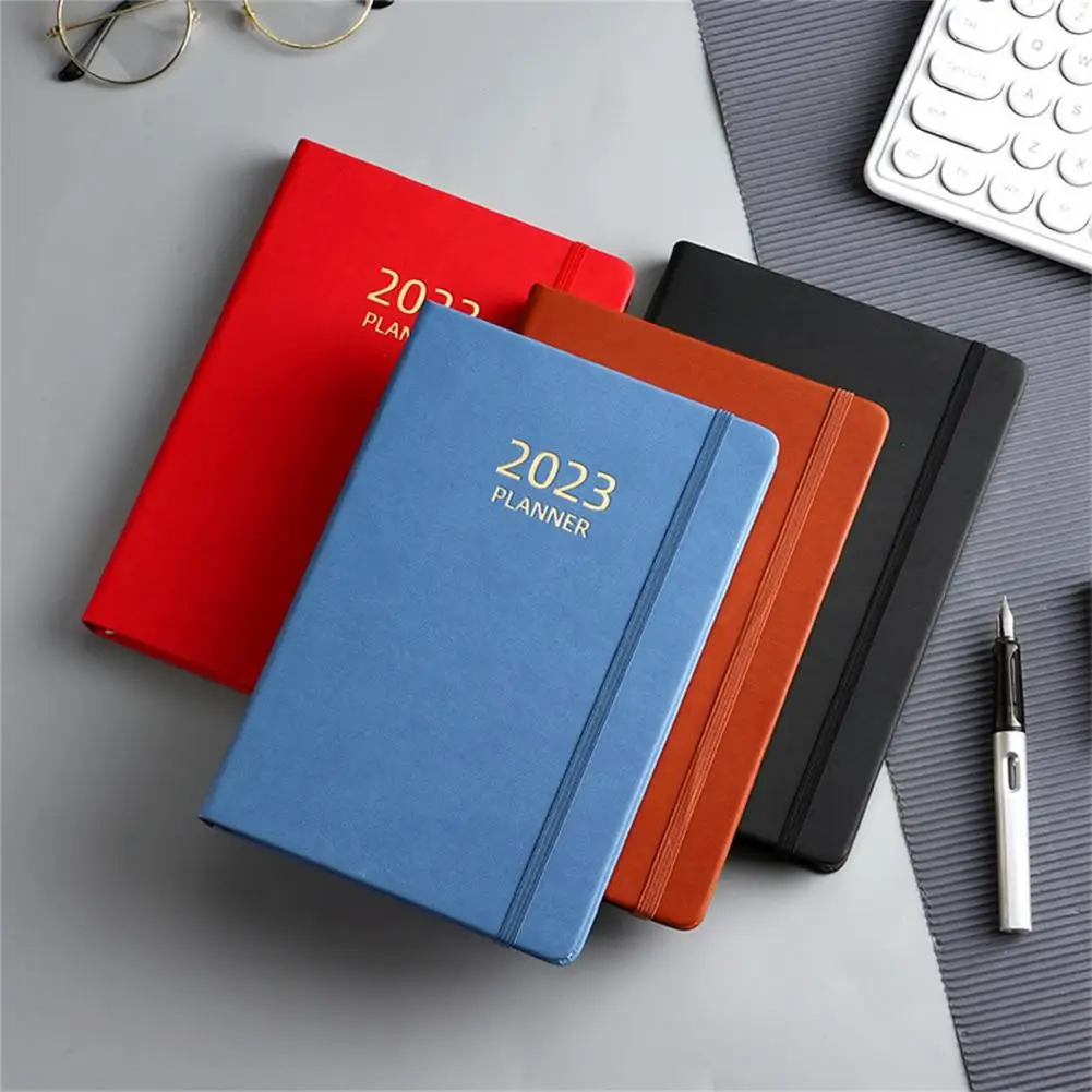 Agenda Planner Langdurige Band Design Glad Schrijven Papier A5 Schrijven Journal Wekelijkse Notebook Voor Tijdschrift