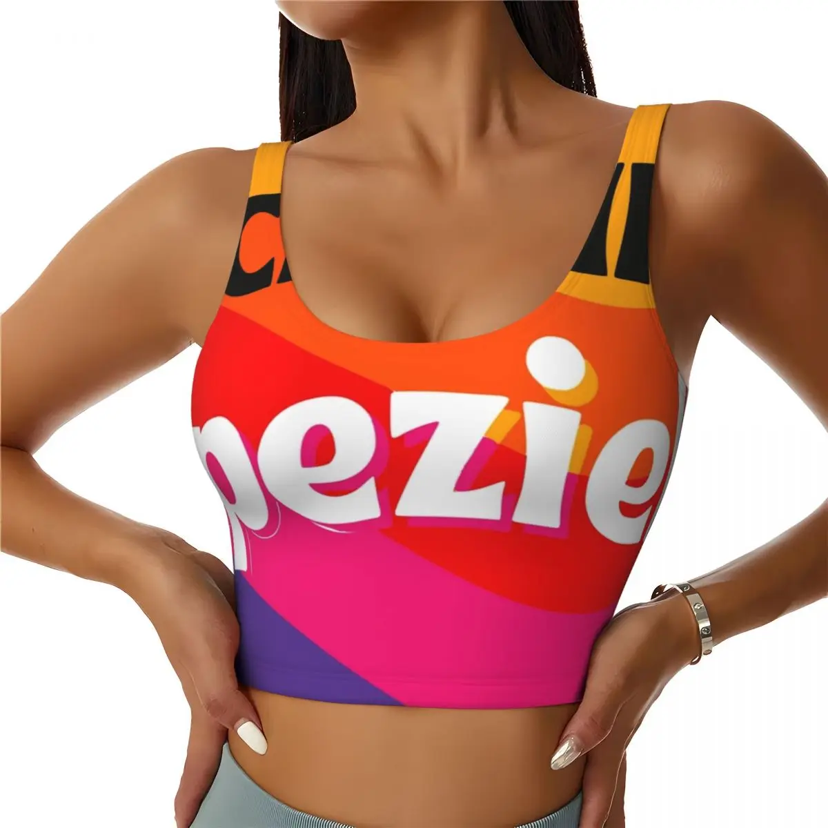

Custom Paulaners Spezis Munich Workout Crop Tank Tops for Women Seamless Running Yoga Sports Bras