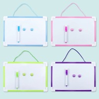 Magnetic White Board Practical Writing Can Erase Children's Painting Baby Graffiti Office Note-hanging Message Plastic PVC Board