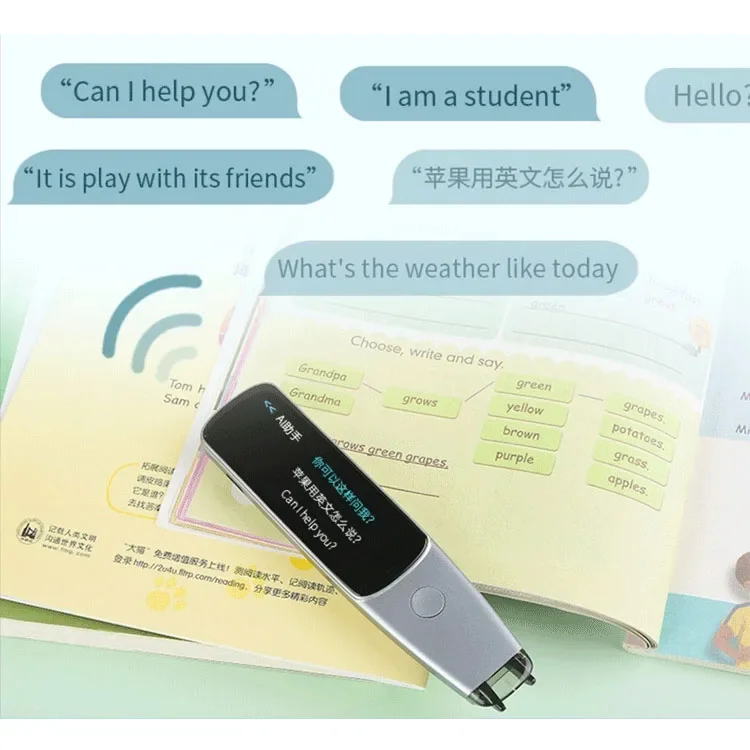 Reading Orcam Learning Device Korean Language Book Machine Portable Learning Voice Quran Translator Ai Translation Pen