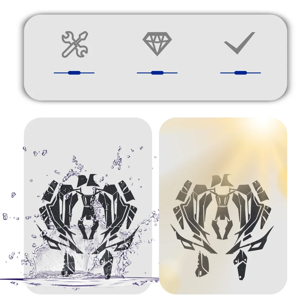 SRGT 200 Motorcycle Accessories Tank Pad Armor Sticker Foot Pedal Thickened Rubber Protective Sticker For Aprilia SR GT200 view 5