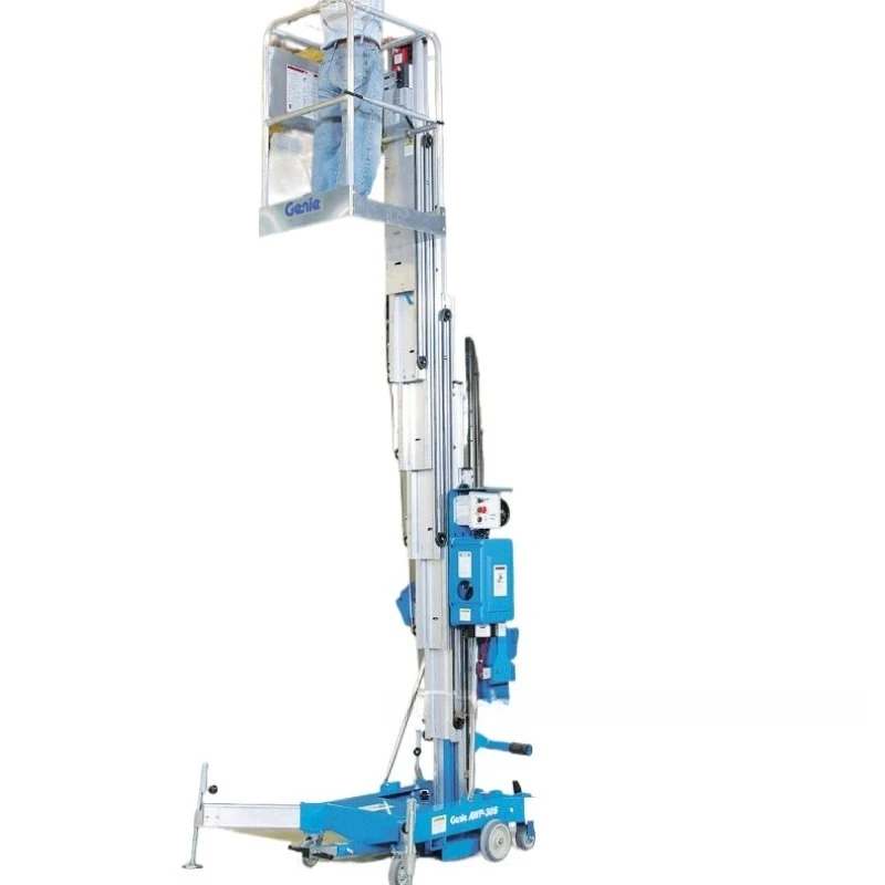 Arm type aluminum alloy aerial work platform Property airport aerial work platform
