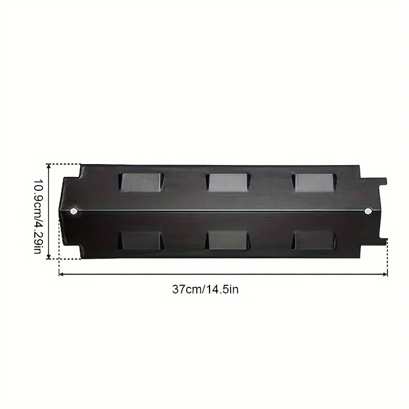 Enameled Heat Plate Gas Grill Replacement Flame Tamer for Nexgrill, Char‑broil, Brinkmann, Kenmore, Master Chef