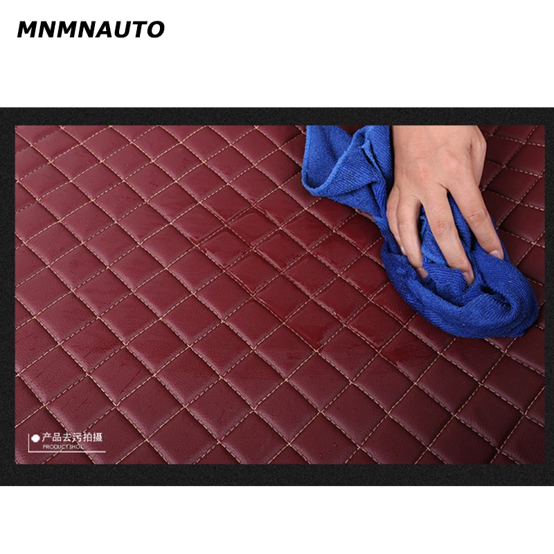MNMNAUTO الحصير سيارة مخصصة ل Genesis G80 السيارات السجاد القدم Coche الملحقات