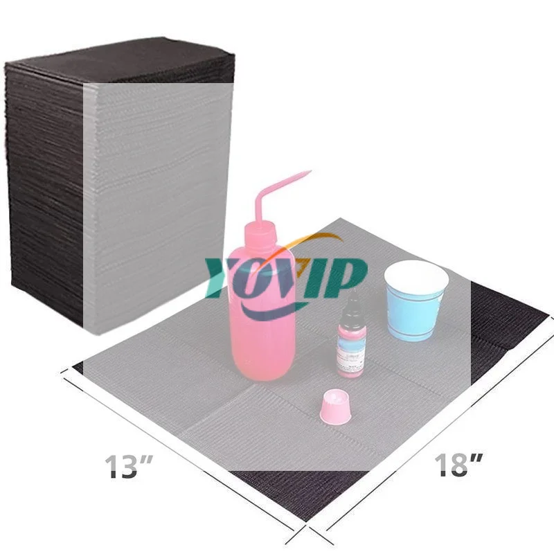 25Pcs Disposable Tattoo Clean Pad Tattoo Bibs Table Covers Clean Pad Patient Dental Napkins Tattoo Accessories