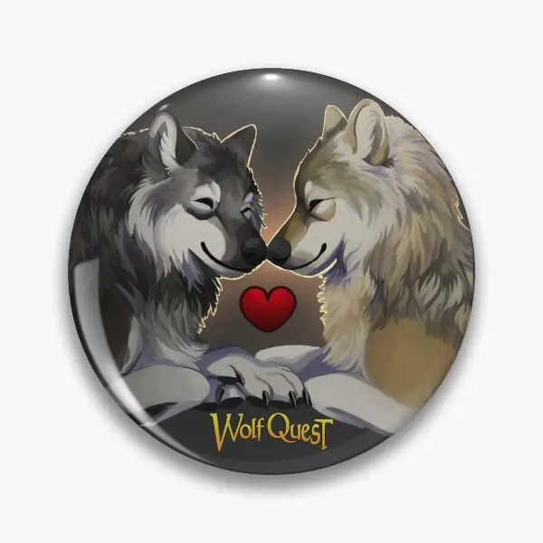 Мягкая булавка Wolfquest с изображением души, ювелирные изделия, креативная Милая женская брошь для влюбленных, металлический мультяшный декор, модная булавка на лацкан для шляпы, одежды