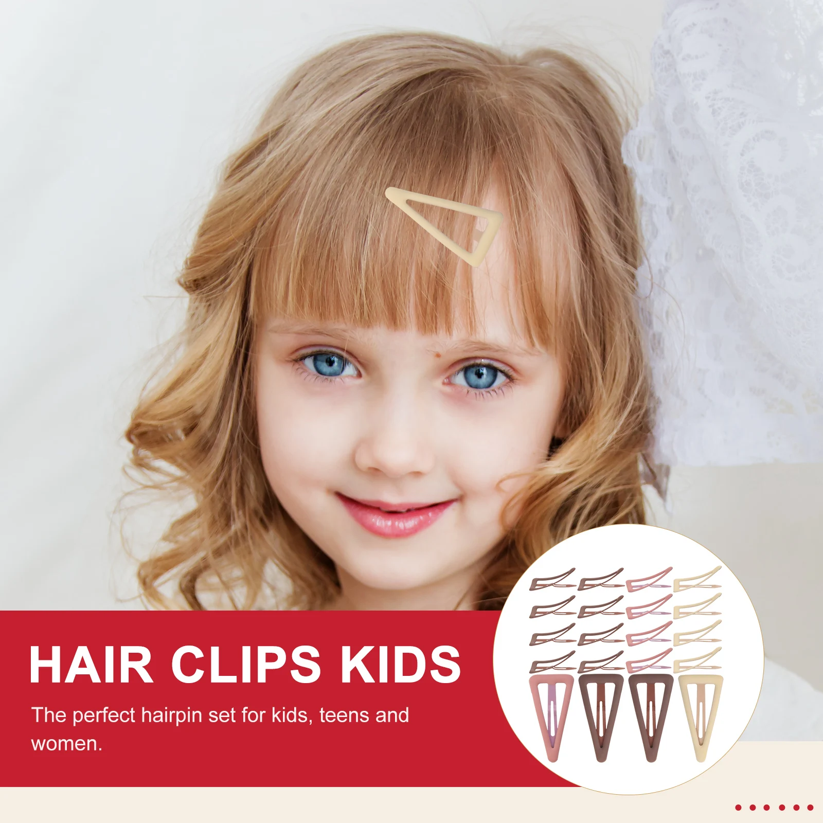 

20 Pcs Hair Clip Accessories Cute Toddler Girls Little Clips Bright Bobby Pins for Kids Ages 4 8 Hair Decorations
