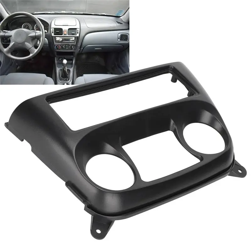 Reliable-Multimedia Panel Radio Panel Frame Navigation Frame For Nissan Almera Sentra N16 Adapter Panel Cover 1DIN Frame