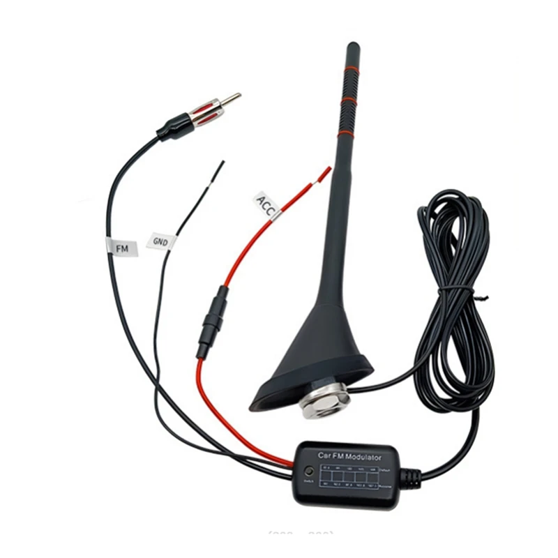 1 PCS Car DAB+GPS+FM Antenna Car Active Radio Antenna Black ABS With Bluetooth Modulator Waterproof Dustproof Universal Antenna