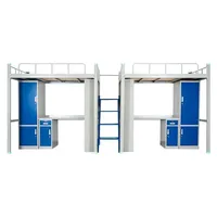 Bunk Bed for School  Furniture Canopy  ModernBedroom Furniture Wooden King Size Bed Double Bed Smok Nord