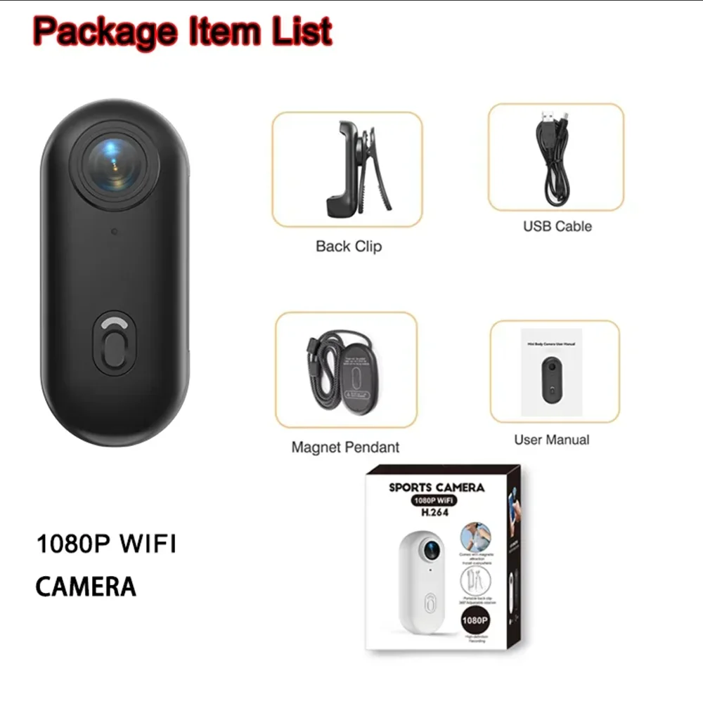 4K 1080P Mini Body Camera Helm Stuur Motorfiets Road Sport Cam Batterij Body cam Full Hd Sport actie Wifi H88 camera