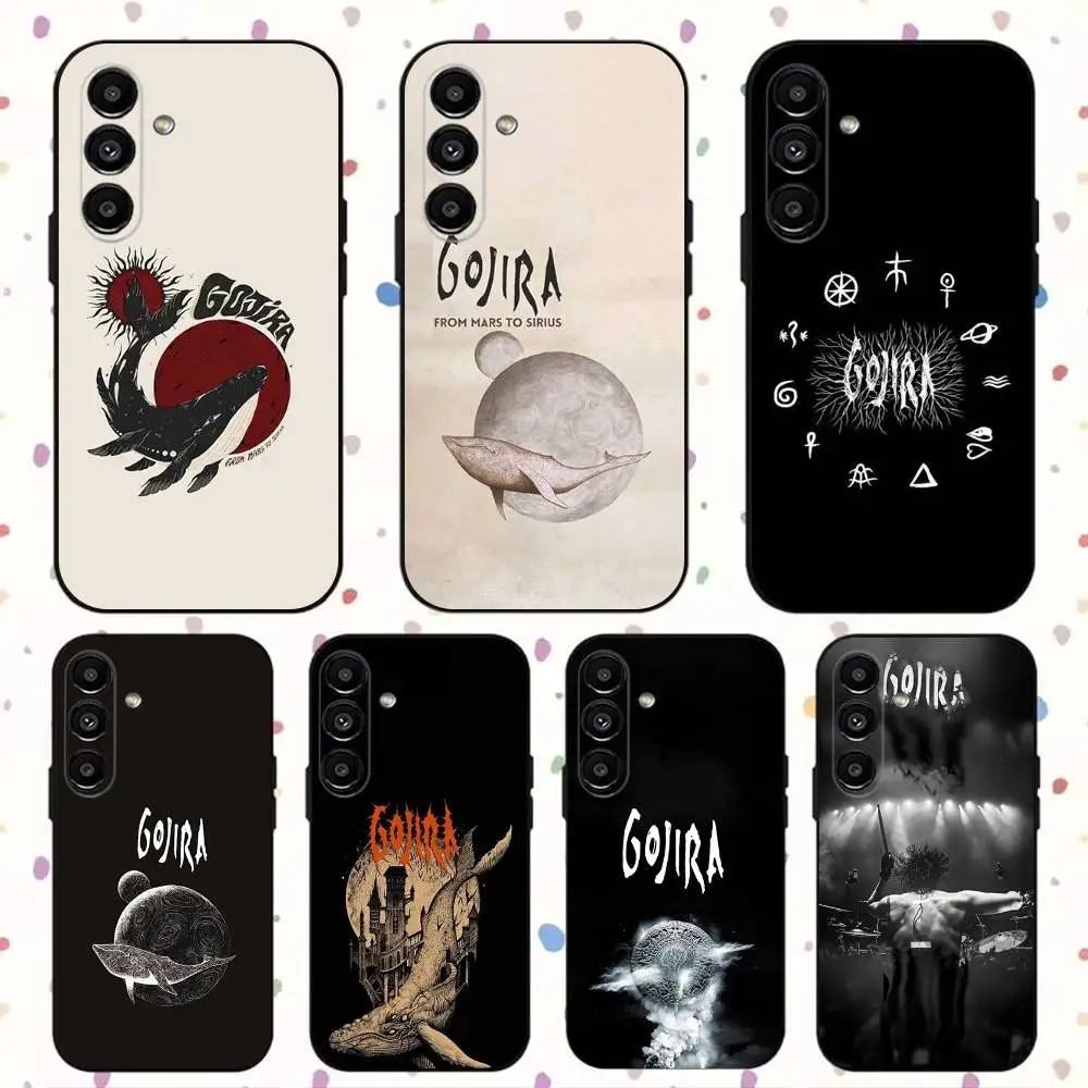

Band G-GojiraS Mea Culpa Phone Case For Samsung S24,S21,S22,S23,S30,Ultra,S20,Plus,Fe,Lite,Note,10,9,5G Black Soft Cover