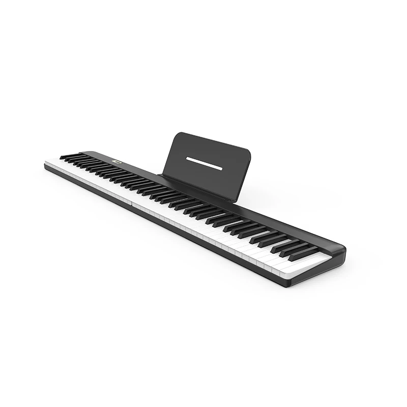 Dinas órgano electrónico instrumento musical piano plegable eléctrico órgano electrónico plegable portátil de 88 teclas