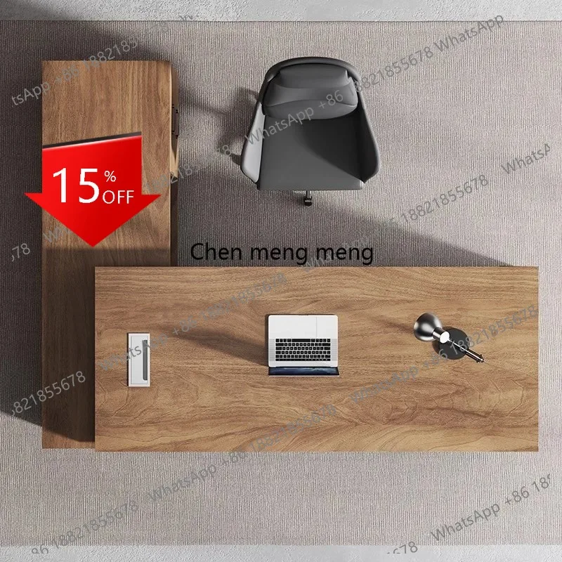 

A139 Wooden Study Office Desk Modern Computer Organizers Storage Cheap Office Desk Relaxing Mesa Ordenador Space Saving Furnitur