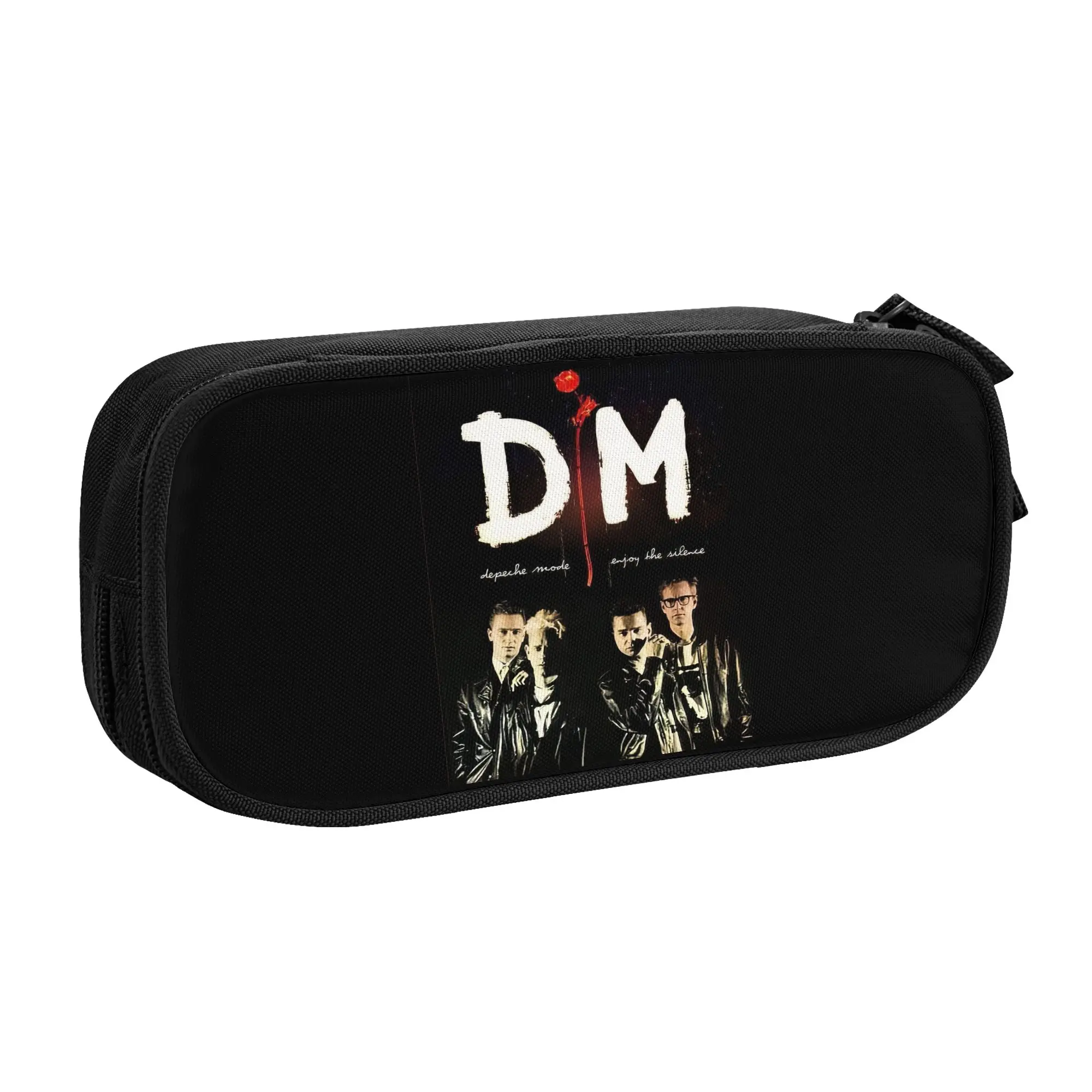 Electronic Rock D-Depeche Cool M-Mode Cute Pencil Cases Girl Boy Large Capacity  Pencil Pouch School Supplies
