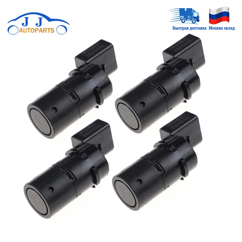 4 PCS Új PDC Parkoló Érzékelő számára audi A6 4B, C5 4F2, C6 4FH, C6 4F5, C6 7H0919275E 7H0919275B, 4B0919275G